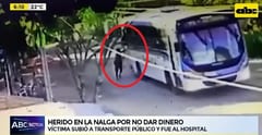 Asaltante hiere en la nalga a un hombre que se negó a darle dinero
