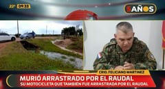 Hombre muere arrastrado por el raudal en Concepción