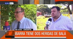 Confirman que exfiscal Ibarra sufrió dos balazos 