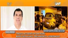 Precandidato a gobernador de San Pedro fallece en accidente de tránsito