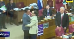 Santa Cruz encara a Bacchetta en plena sesión del Senado