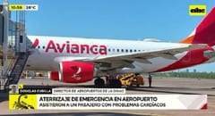 Avión realiza aterrizaje forzoso en el Silvio Pettirossi tras problema cardíaco de pasajero