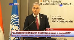 Embajador de los EE.UU. promete seguir denunciando a corruptos