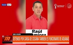 Detienen a concejal caballerense por carga de cocaína 