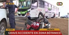Accidente de tránsito en zona del Botánico deja dos heridos graves
