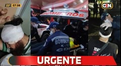 Pelea entre “hinchas” deja dos heridos con arma blanca