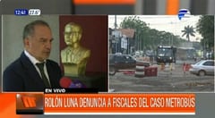 Rolón Luna denuncia a fiscales del caso metrobús