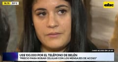 Ofrecen USD 100.000 por celular de Belén Wittingslow, afirma abogado