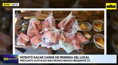 Detienen a un hombre por robo de carne en supermercado gourmet