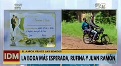 Pareja con 43 años de diferencia en edad se casará ante 500 invitados