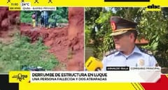 Un obrero fallecido y tres desaparecidos deja derrumbe en barrio privado de Luque