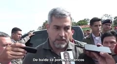 “De balde se ponen histéricos”, responde Abdo a equipo de Peña