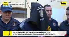 Detienen a estudiante por amenaza de masacrar a alumnos de otro colegio
