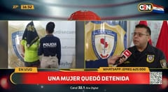 Detienen a mujer por caso de sextorsión en Asunción