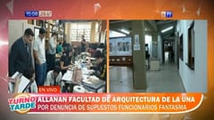 Allanan la Facultad de Arquitectura por denuncia de “funcionarios fantasmas”