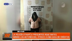 Capturan a sospechoso de haber asaltado una casa de créditos de Capiatá