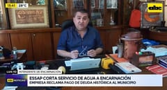 ESSAP corta servicio a Municipalidad de Encarnación por deuda histórica