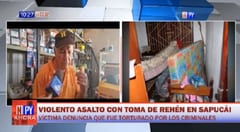 Reportan violento asalto con toma de rehén en Sapucai