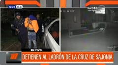 Detienen al sospechoso de robar una cruz en parroquia de Sajonia