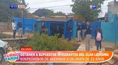Detienen a sospechosos de asesinar a joven en barrio de Asunción