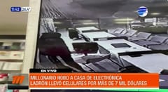 Delincuente robó celulares por valor superior a USD 7.000 en Encarnación, reportan