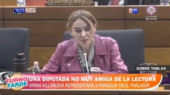 Virina Villanueva demuestra dificultad para lectura en sesión de Diputados