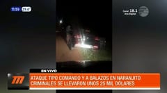 Delincuentes se llevan USD 25.000 en asalto tipo comando