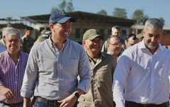 Unidos por la seguridad: Marito y Santi en Concepción con el CODI