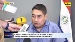 Cartismo buscará enjuiciar al Fiscal General en octubre, advierte senador