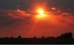 Anuncian lunes caluroso con vientos del norte
