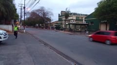 Indígenas llegan al Indi, Av. Artigas se mantiene abierta