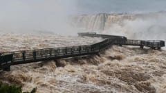 Cataratas del Yguazú: Caudal histórico tras fuertes lluvias