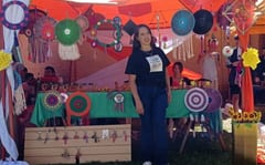 Joven de Yuty transforma adversidad en arte para salud y cultura