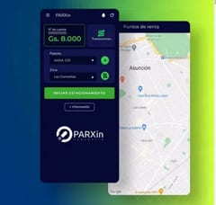 Estacionamiento tarifado en Asunción: Nueva app en prueba a partir de mañana