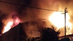 Incendio voraz en Ñemby controlado tras tres arduas horas
