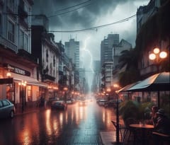 Persisten lluvias en todo el país y se espera frente frío