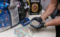 13.000 pastillas de éxtasis incautadas en el Silvio Pettirossi