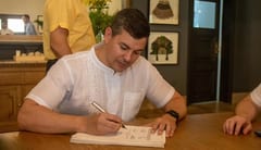 Presidente Peña formaliza Presupuesto General 2024