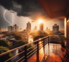 Se esperan temperaturas de hasta 38°C este fin de semana, con probabilidad de lluvias con tormentas