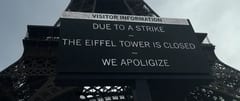 Huelga cierra Torre Eiffel en centenario de Gustave Eiffel