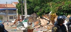 Destrucción de puestos en inmediaciones de Tacumbú en Operativo Veneratio