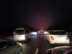 Caos en peaje de Ypacaraí: Largas filas en el retorno a la capital