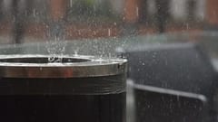 Lunes con lluvias y temperaturas elevadas en todo el país