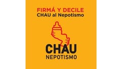 “Adiós Nepotismo”: Campaña ciudadana busca apoyo para ley