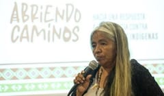 “Soy muy caradura”, afirma primera lideresa indígena