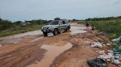 Vecinos denuncian el abandono de la avenida Eusebio Ayala en Concepción