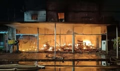 Voraz incendio arrasa con zapatería familiar en Itauguá