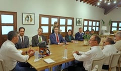 Delegación del Comité de Servicios Armados del Senado de EE.UU. se reúne con autoridades paraguayas