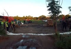 Desalojo en Tarumandy: Cinco detenidos por ocupación de propiedad