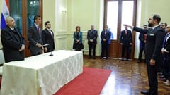 Rodrigo Nicora asume como ministro de Justicia y anuncia contratación de 890 guardiacárceles